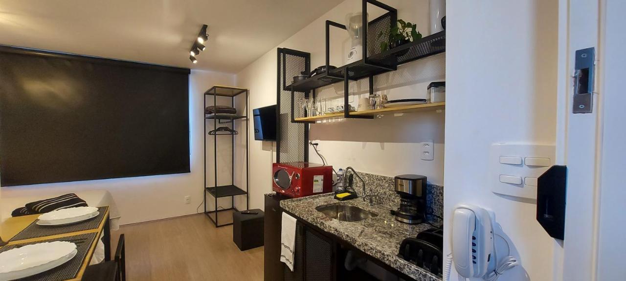 Studio - O Seu Melhor Lugar No Bras 200 Mts Metro 상파울루 외부 사진