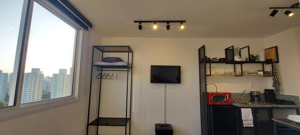 Studio - O Seu Melhor Lugar No Bras 200 Mts Metro 상파울루 외부 사진