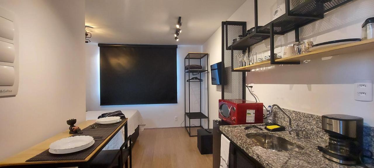 Studio - O Seu Melhor Lugar No Bras 200 Mts Metro 상파울루 외부 사진