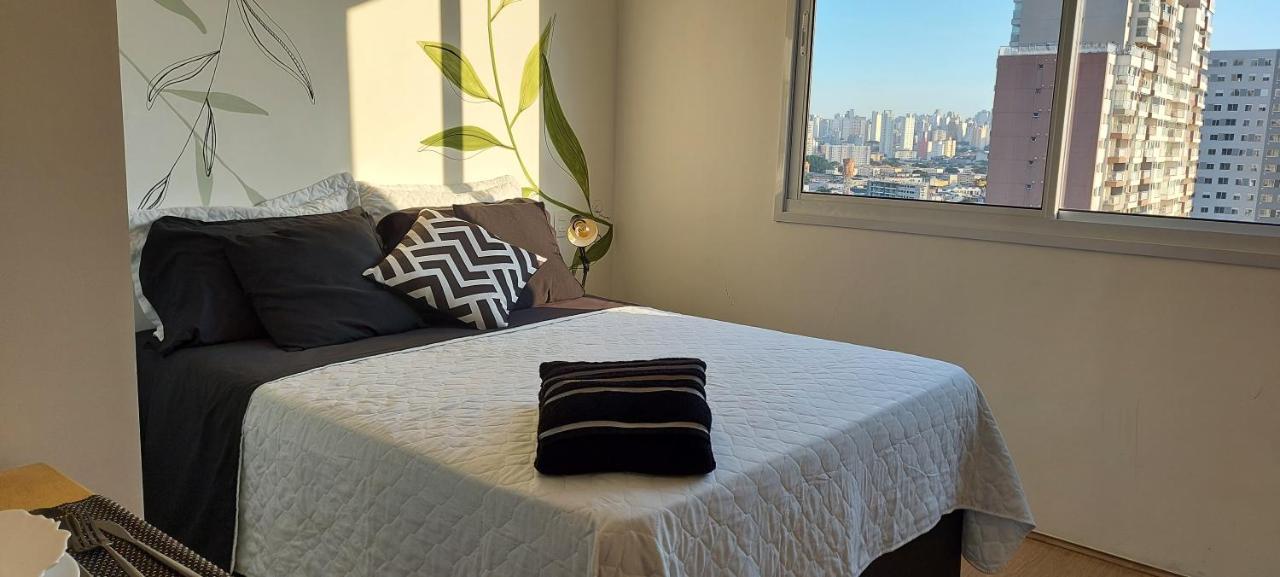 Studio - O Seu Melhor Lugar No Bras 200 Mts Metro 상파울루 외부 사진